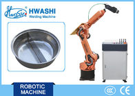 AC Servo Driving Industrial Welding Robots Automatic Welding Equipment 1 Year Warrant