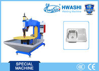 Argon Arc Straight Seam Welding Machine Hwashi Blue Color 0.5m/ Sec Automatic