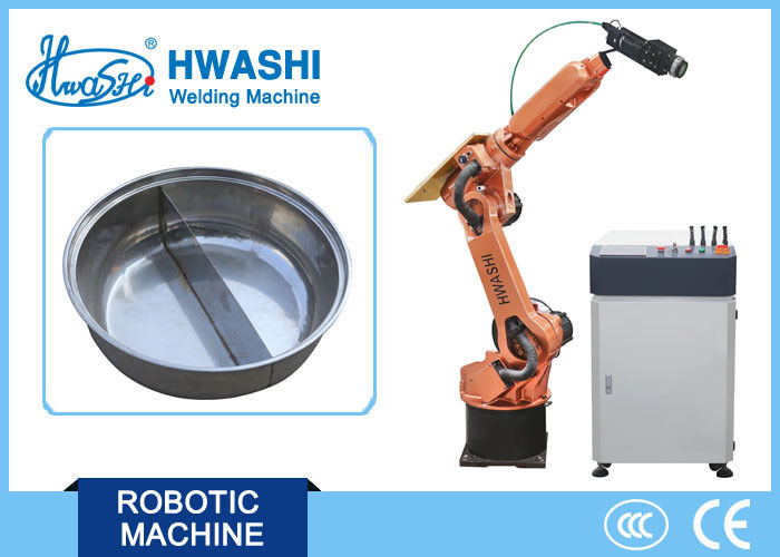 AC Servo Driving Industrial Welding Robots Automatic Welding Equipment 1 Year Warrant