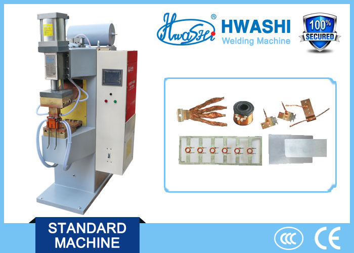 Máquina de soldadura por pontos de frequência média de 1000 Hz para aço de alumínio com soldadora por pontos de corrente contínua de economia de energia