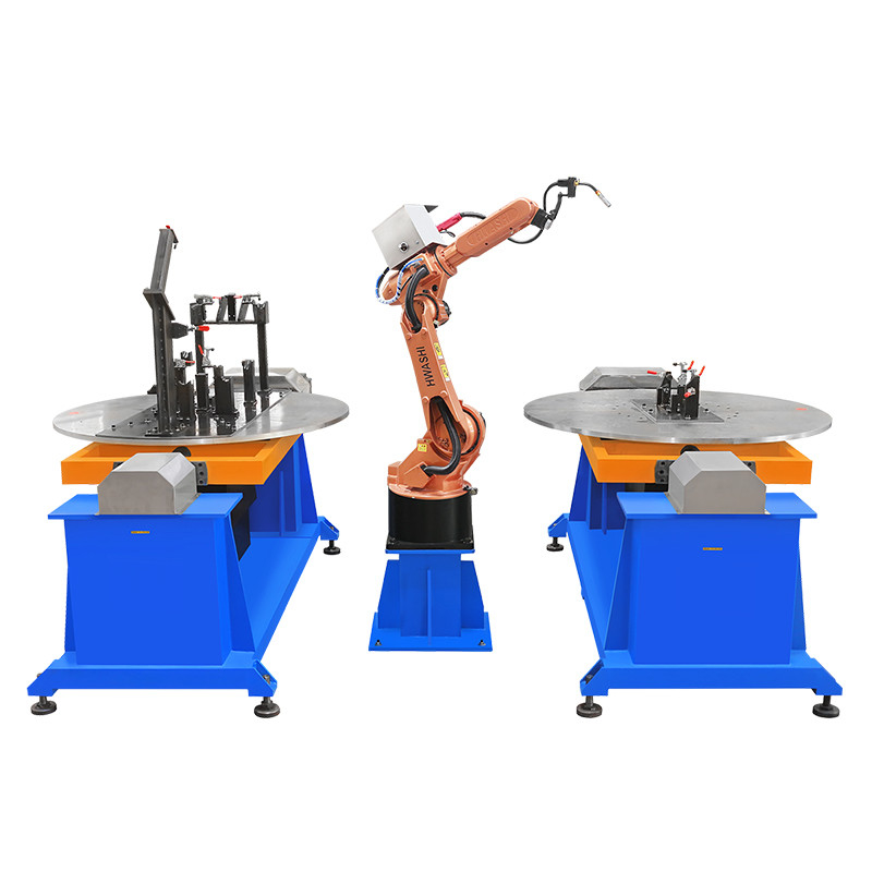 Robôs de solda industrial com carga efetiva 6/8/10/20/50/165KG e ±170° de alcance de movimento