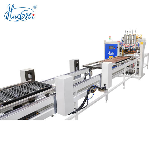 Hwashi Máquina de Soldadura Automática de Rede de Arame condensado de refrigeração de vários pontos Máquina de Soldadura de Rede de Arame de aço a baixo carbono