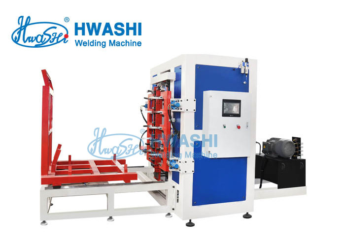 Fábrica Hwashi Gradeira IBC, Linha de produção IBC Cage Frame, Máquina de fechamento do quadro da gaiola IBC