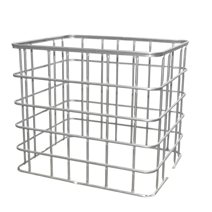 Grade IBC da fábrica Hwashi, linha de produção de estrutura de gaiola IBC, máquina de dobra de rede tubular de estação dupla
