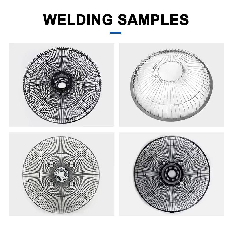 Hwashi Máquina Automática de Fabricação de Ventilador, Máquina de Fabricação de Ventilador Espiral, Máquina de Soldadura de Malha de Ventilador Aéreo