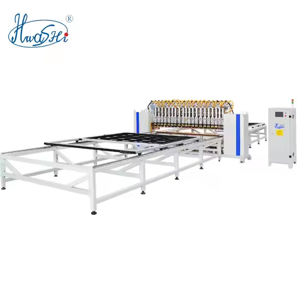 HWASHI Melhor Preço Máquina de Soldadura Automática de Painel de Malha de Arame, Lavadora de Pingentes Máquina de Soldadura de Placas de Arame