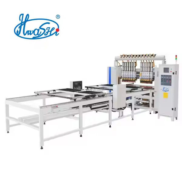 HWASHI Melhor Preço Máquina de Soldadura Automática de Painel de Malha de Arame, Lavadora de Pingentes Máquina de Soldadura de Placas de Arame