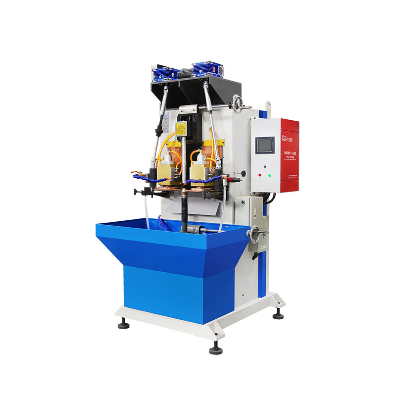 Solução de solda automática do tanque de combustível Hwashi de soldadora de costura longitudinal de alta precisão com desempenho superior à prova de vazamento