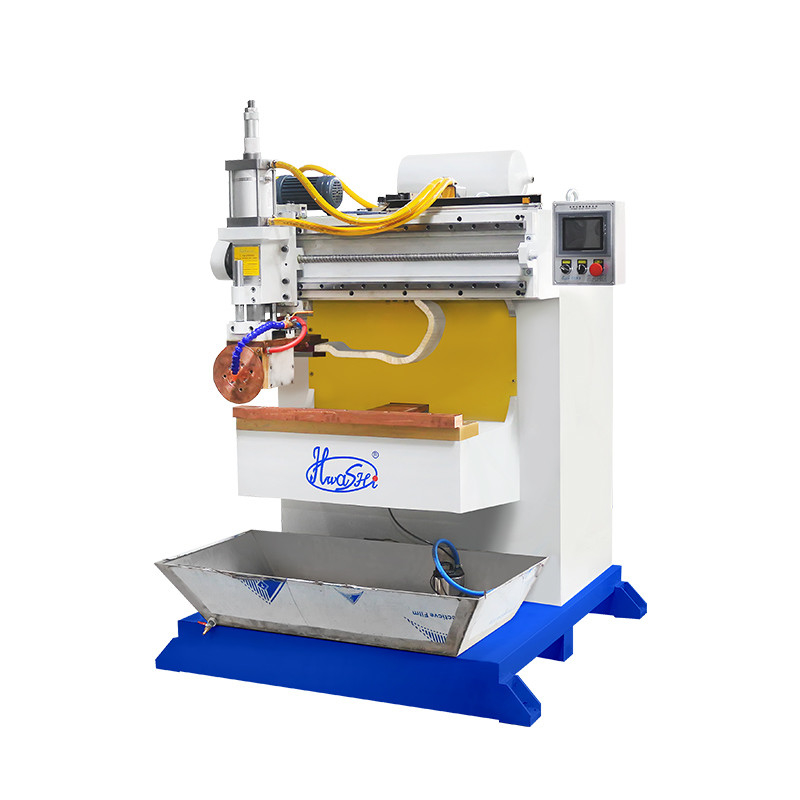Hwashi Soldadura de costura longitudinal de alta velocidade Soldadura automática do tanque de combustível para fabricação de grande volume com defeitos mínimos