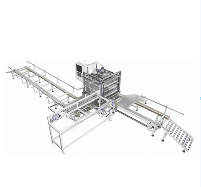 Linha de produção automática da moldura da gaiola da grade IBC, linha de teste de vazamento automático de tanque automático IBC