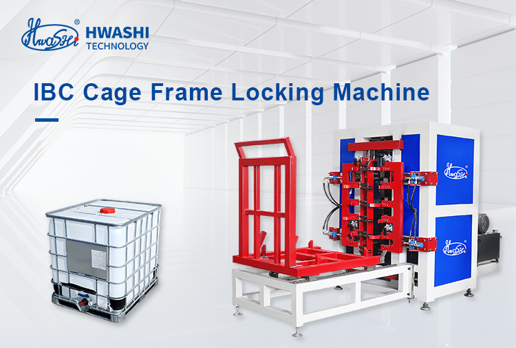 Hwashi IBC Cage Automatic Production Machine with 12 Months Warranty AI-Powered Quality Assurance and Real-Time Monitoring