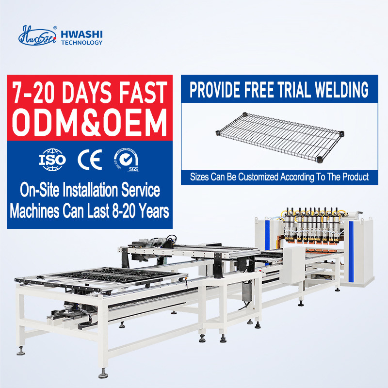 Máquina de soldadura automática de malha de arame com velocidade máxima de fiação de 200 mm/s 2D Dobramento do cabo de arame e garantia de 1 ano