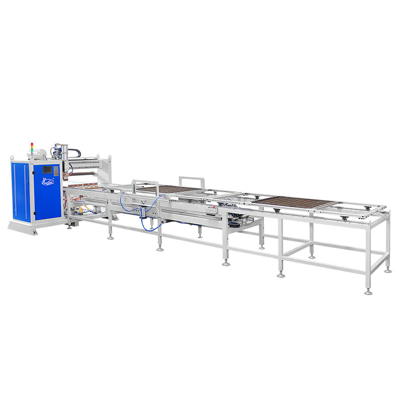 WWM-1500S Servo Driven Automatic Wire Mesh Welding Machine 1500mm Width 3-6mm Wire 70 Welds Per Minute