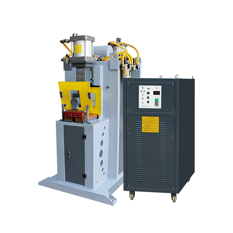 Máquina de Solda por Ponto Inversora de Média Frequência Tipo Vertical HWASHI WL-MF-250K com Tecnologia de 1000Hz para Soldagem Consistente de Chapas Metálicas