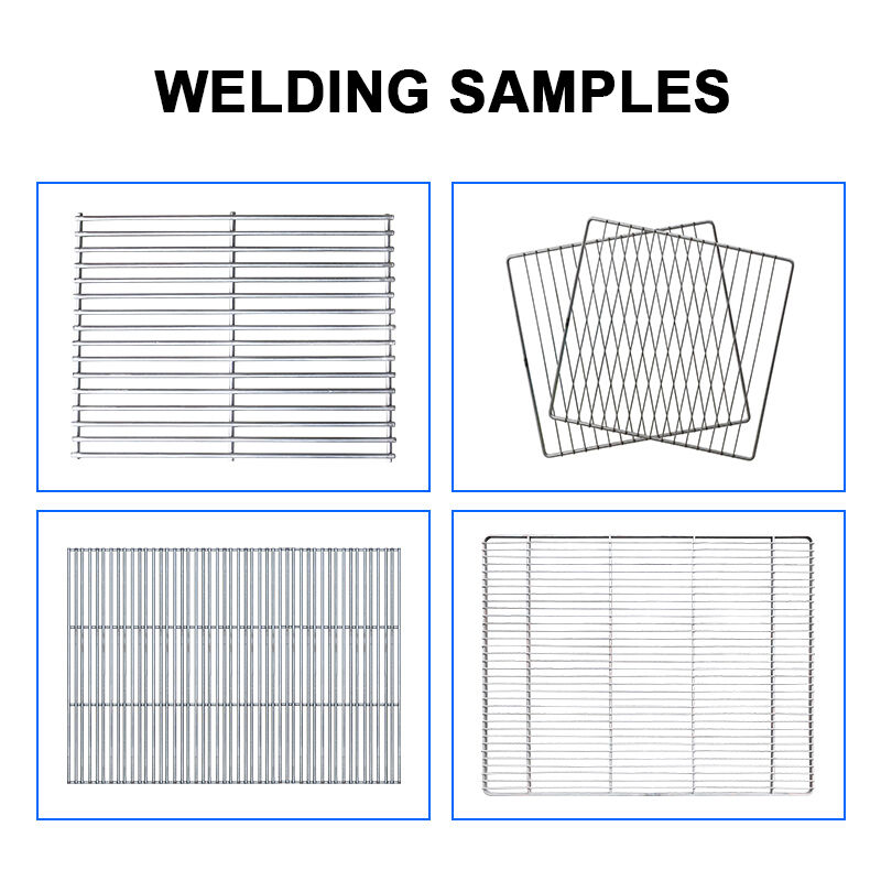 Máquina de soldadura de malha de arame com fonte de alimentação MF DC de três fases 1200 mm Largura de soldadura eficaz e comprimento de 3000 mm