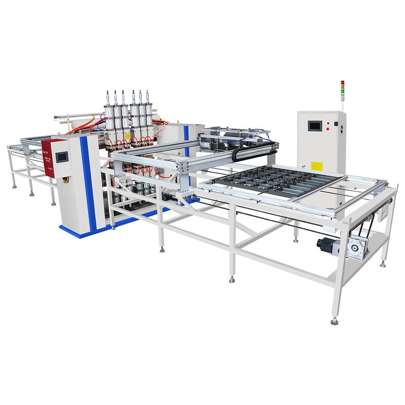 Máquina Automática de Soldagem de Malha de Arame WWM-1800 Largura de Soldagem 1800mm Fio de 3-6mm Malha de Serviço Pesado Economia de Mão de Obra