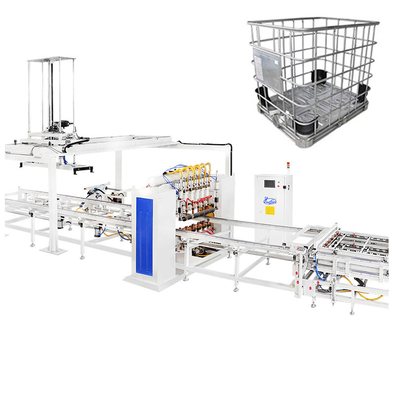 Máquina de Solda IBC Máquina de Solda Equipada com Velocidade de Movimento Automático 200-500mm/s Ajustável e Operador para Duas Pessoas