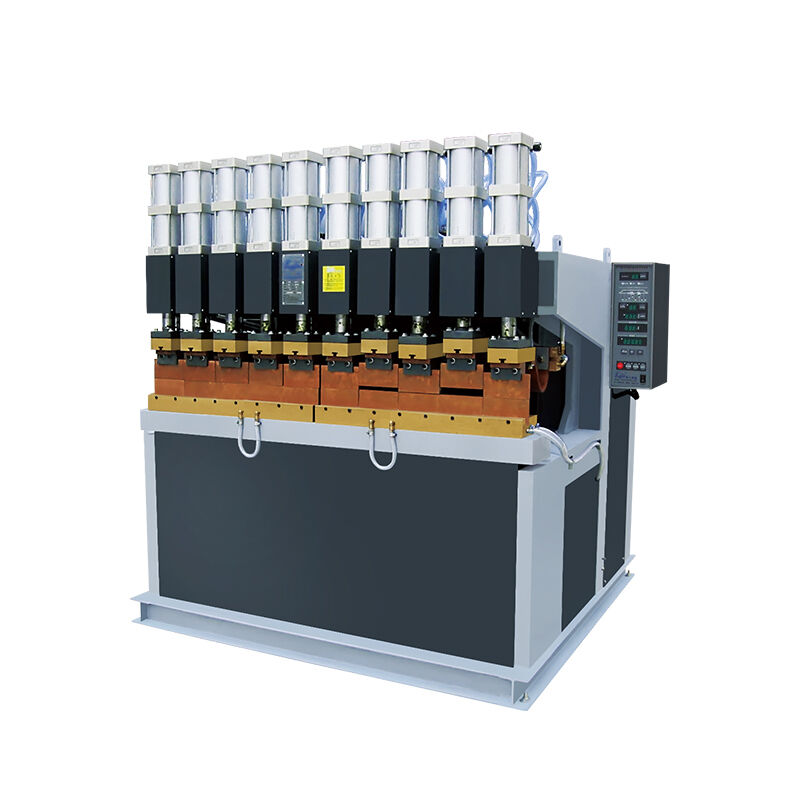 Máquina automática de soldagem de costura de rodízio Hwashi para cartuchos de filtro de malha de fio tecido com costuras herméticas e 50% menos etapas de processamento