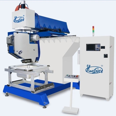 Máquina de polonês automática de aço inoxidável da borda do dissipador do CNC da máquina de moedura do dissipador