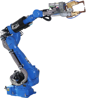 Robô de solda industrial da linha central do sistema de controlo 6 do computador do robô de soldadura do ponto de HWASHI