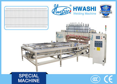 15 fio principal Mesh Welder Hwashi da máquina de soldadura 100KVA do ponto da cremalheira