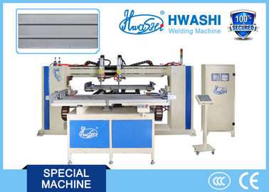 Máquina de soldadura móvel automática da Dobro-cabeça do CNC para o painel da porta