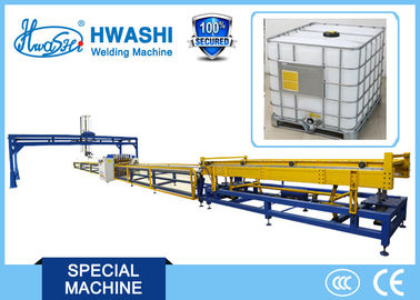 Máquina de soldadura totalmente automático do quadro do totalizador do tanque do recipiente de IBC