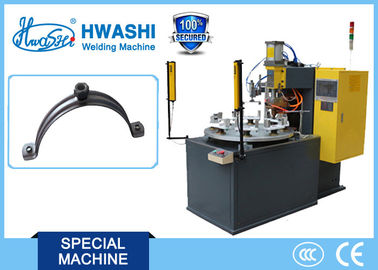 Máquina de soldadura da posse da braçadeira de tubulação de aço/tubulação, máquina de soldadura do ponto do CNC com tabela giratória