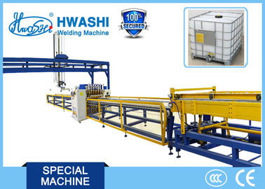 Fio tubular automático Mesh Welding Machine do recipiente de Hwashi IBC