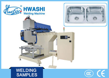 A emenda/rolo da máquina de soldadura automática do CNC que solda a banca da cozinha de aço inoxidável aplicou-se