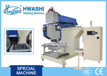 Máquina automática profissional personalizada da moedura e de polonês do CNC para a banca da cozinha do aço de Stanless