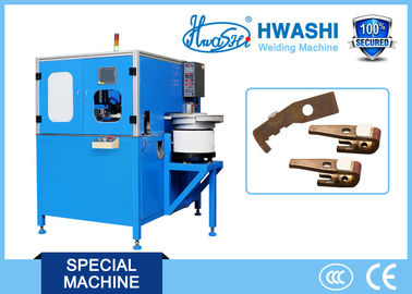 Máquina de soldadura pneumática do ponto do contato de prata para a barra de cobre flexível
