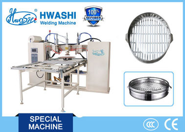 Máquina de soldadura da grade do navio do alimento do Cookware, soldadores redondos do ponto do fio de aço inoxidável