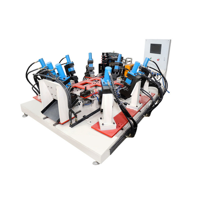Furo do quadro da gaiola de Hwashi IBC que faz a máquina a linha de produção automática