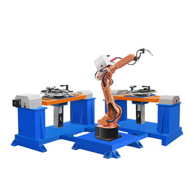 A caixa elétrica de aço inoxidável TIG Welding Robot Unit Argon forma arcos estação de trabalho robótico