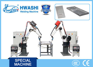 Máquina de carga industrial do robô da máquina de soldadura do canto de chapa metálica da linha central dos robôs de soldadura 6 do ISO do CCC do CE