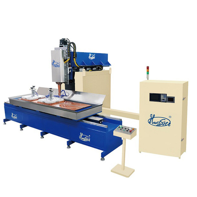 Máquina de soldadura de aço inoxidável da emenda da banca da cozinha com a auto tabela de solda movente