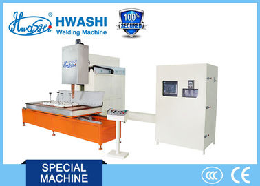 Máquina de soldadura de aço inoxidável automática da emenda da banca da cozinha do CNC de HWASHI 160KVA
