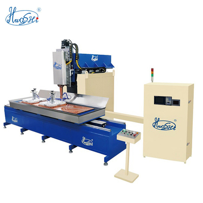 Máquina de soldadura automática de rolos de lavatório Hwashi / Equipamento de fabricação de lavatórios