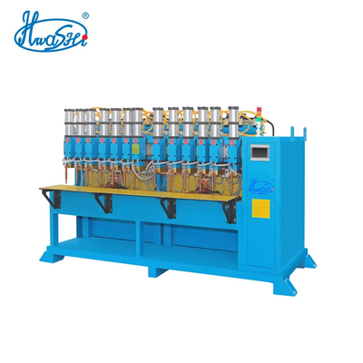 Wl-Sq-50k Hwashi Metal Spot Welder Dezessete Cabeças Grande Potência Para Chapa