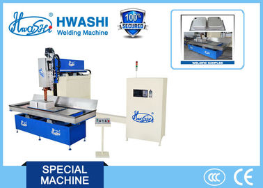 Máquina de soldadura trifásica 780x1500x1800mm da emenda do dissipador do banheiro de 380 V