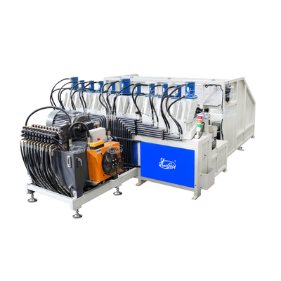 Máquina de formação de tubos de estrutura de aço inoxidável com sistema de controlo PLC