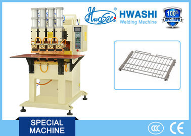 Máquina de soldadura pneumática principal do fio quatro, máquina de soldadura manual do ponto da prateleira do fio