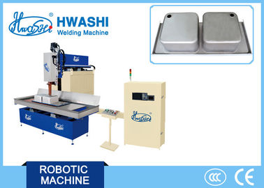 Máquina do soldador da emenda da banca da cozinha do CNC, máquina de soldadura automática da emenda do dissipador inserir