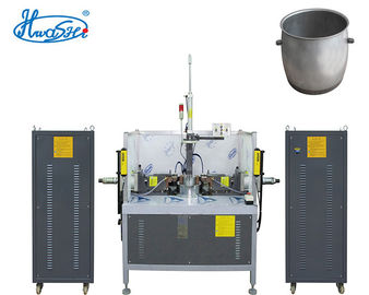 Tipo horizontal máquina de soldadura de aço inoxidável da orelha do potenciômetro com uma garantia do ano