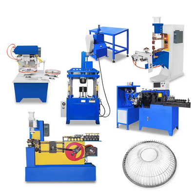Hwashi Máquina Automática de Fabricação de Ventilador, Máquina de Fabricação de Ventilador Espiral, Máquina de Soldadura de Malha de Ventilador Aéreo