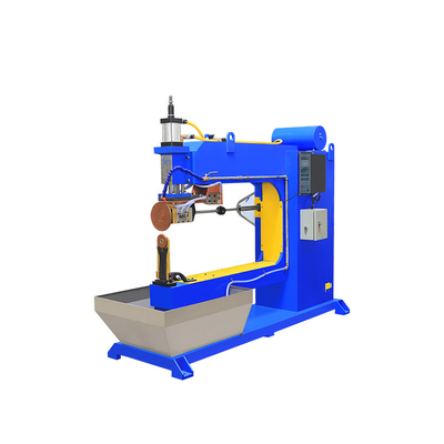 Hwashi WL-SF-1O0K Máquina de soldadura de costura rolante de lavatório de cozinha de aço inoxidável semiautomática manual