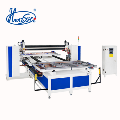 Máquina de soldadura de pontos de cabeça múltipla de painel de porta Hwashi