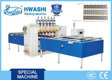 Máquina de soldadura automática do ponto da rede de arame do condensador do refrigerador de WL-SQ-MF160K