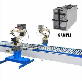 Máquina do braço do mig da linha central do cnc 6 do robô de soldadura automática, máquina de soldadura robótico do braço